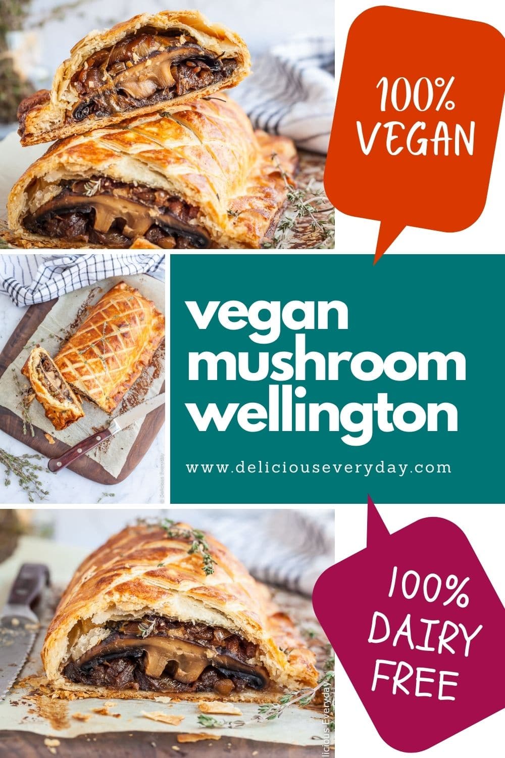vegan mushroom wellington