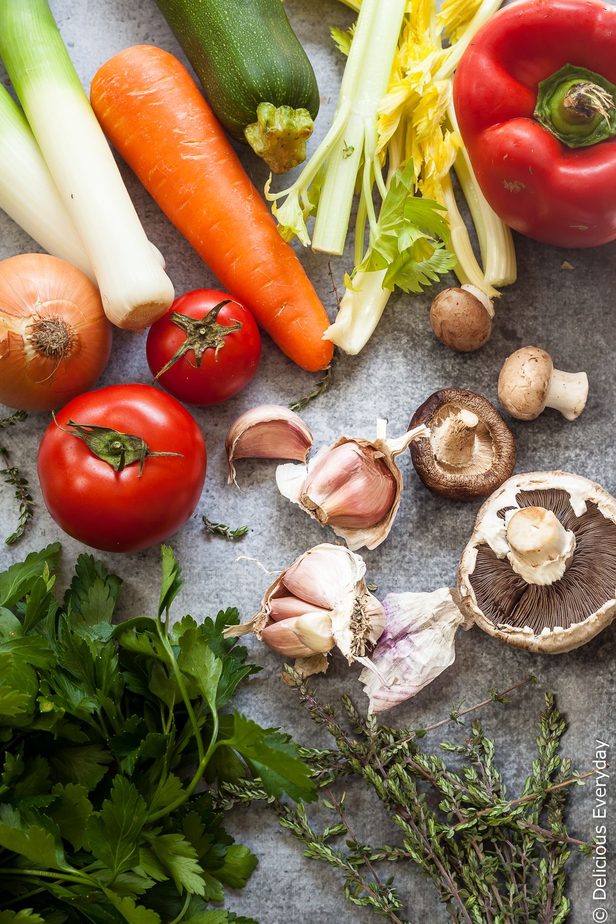 How to make vegetable stock - Save money by making your own delicious vegetable stock. It's easy! Not only is it cheaper than store bought it tastes so much better. If you've ever wondered how to make vegetable stock here are my tips to making a delicious stock every time.