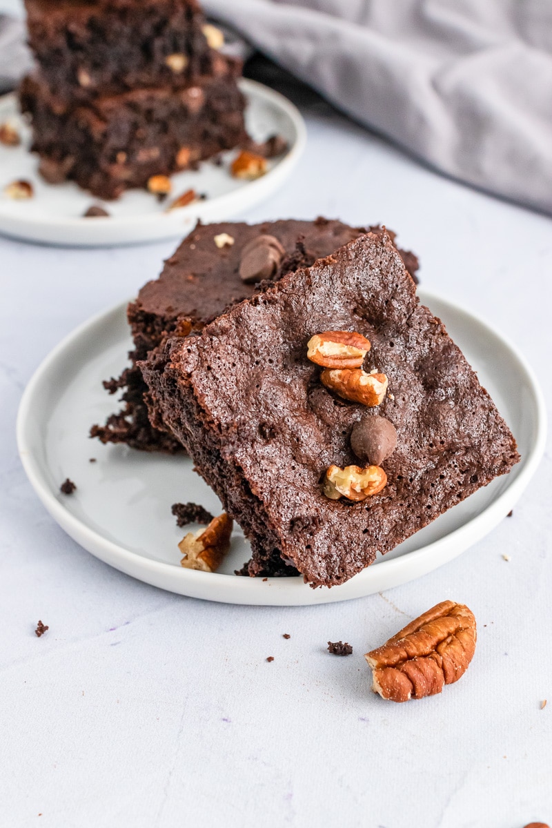 Almond Flour Brownies - Oh My Veggies