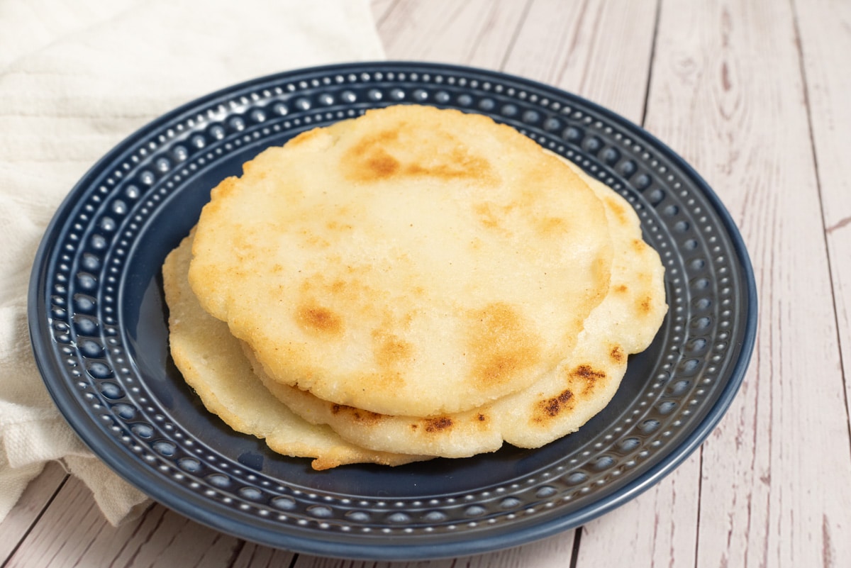 homemade arepas