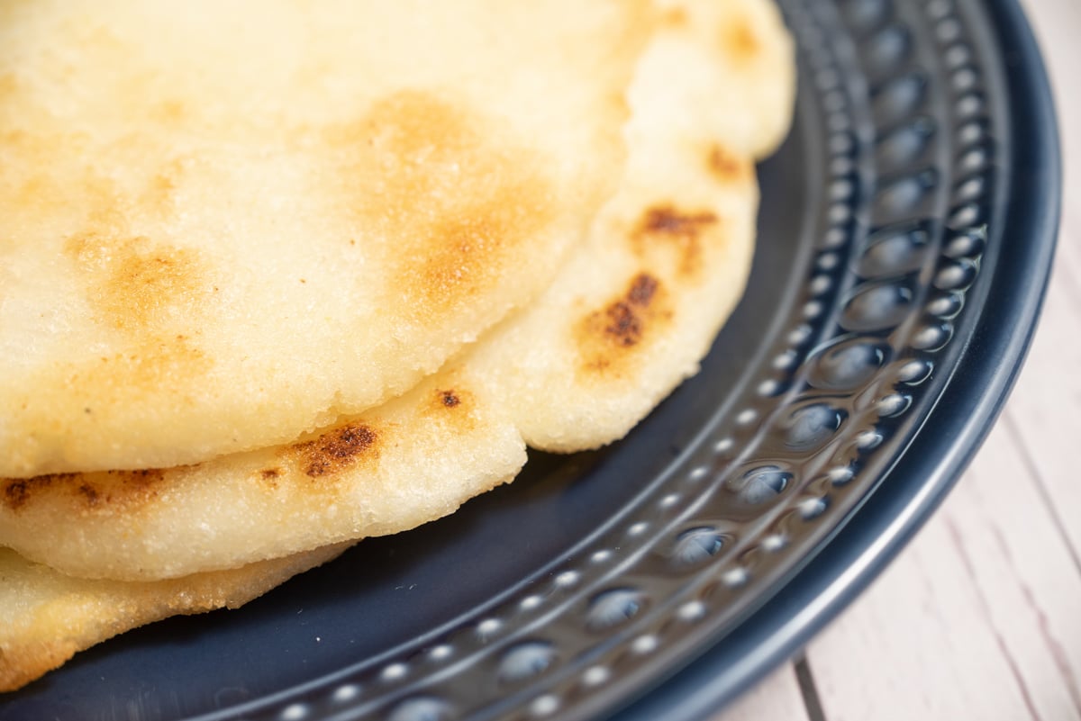 homemade arepas