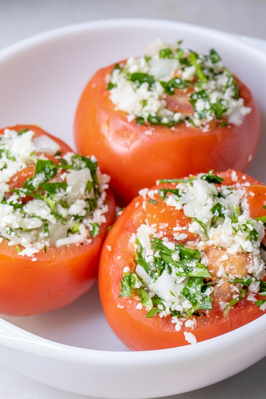 baked stuffed tomatoes