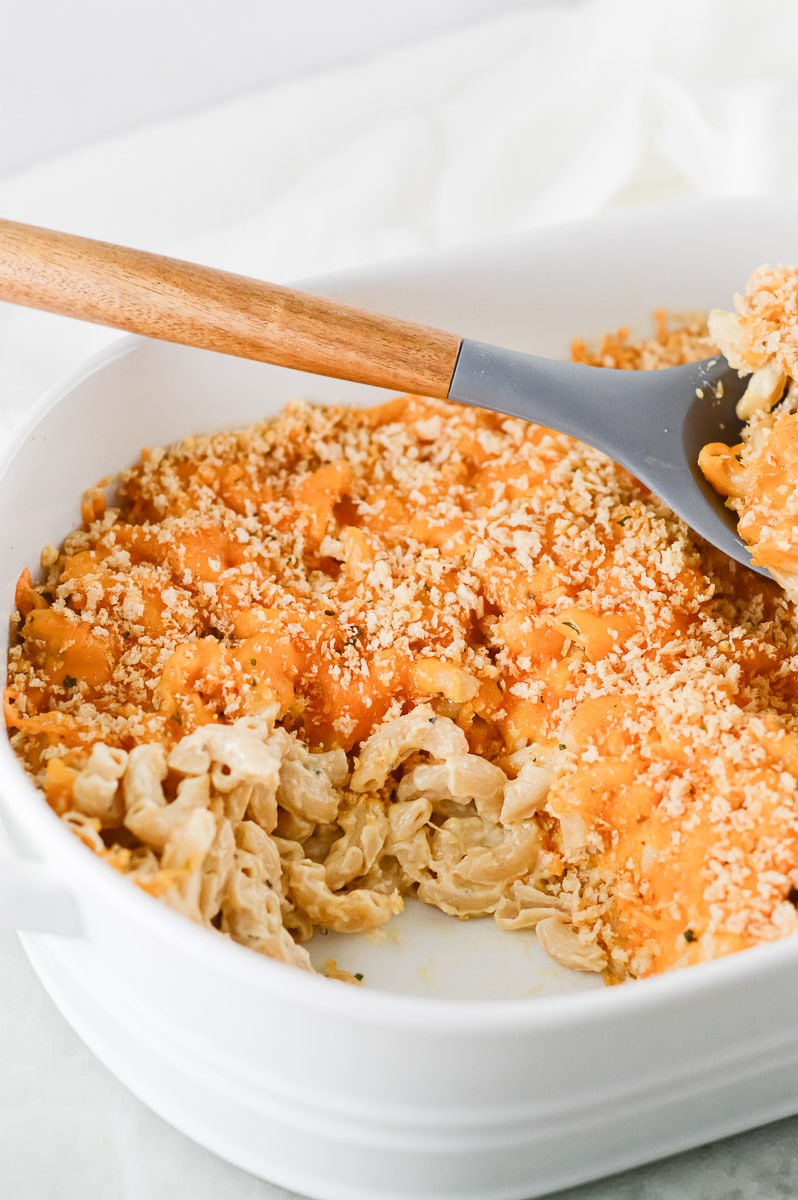 baked vegan mac and cheese