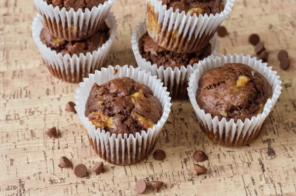 Banana Chocolate Chip Muffins Gluten Free