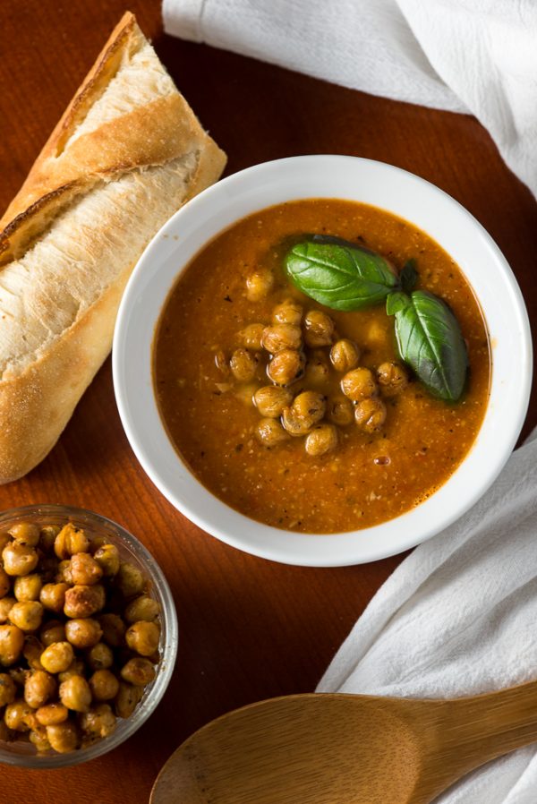 chickpea tomato soup