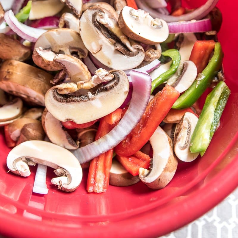 veggies for the grill