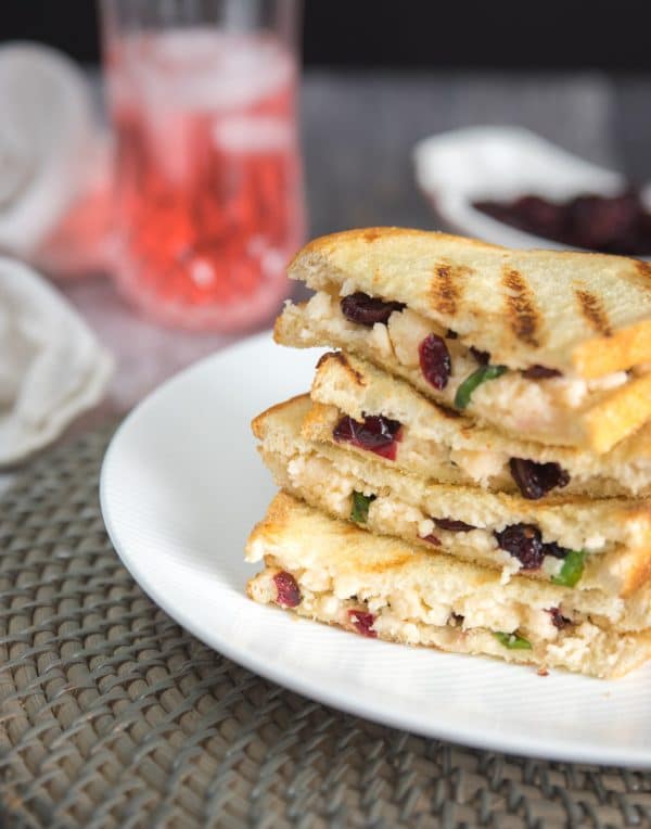 Cranberry Grilled Cheese Sandwich Recipe - Happy Happy Nester