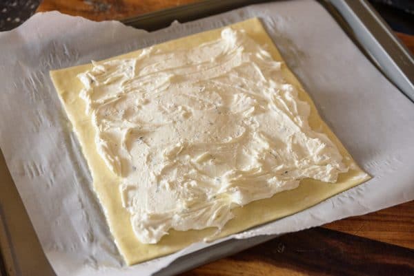 goat cheese tart ready to bake