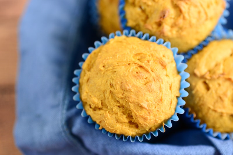 Healthy Pumpkin Muffins {vegan, gluten-free}