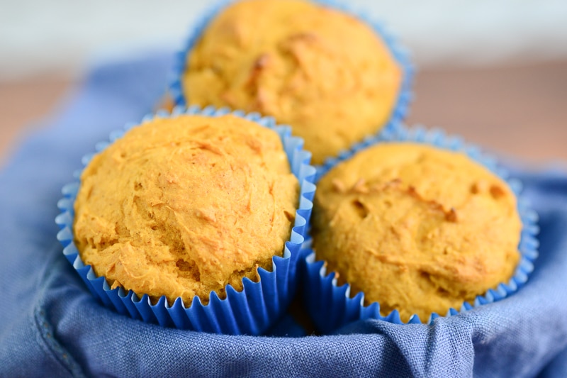 Healthy Pumpkin Muffins {vegan, gluten-free}