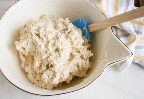 biscuit dough for making buttermilk biscuits