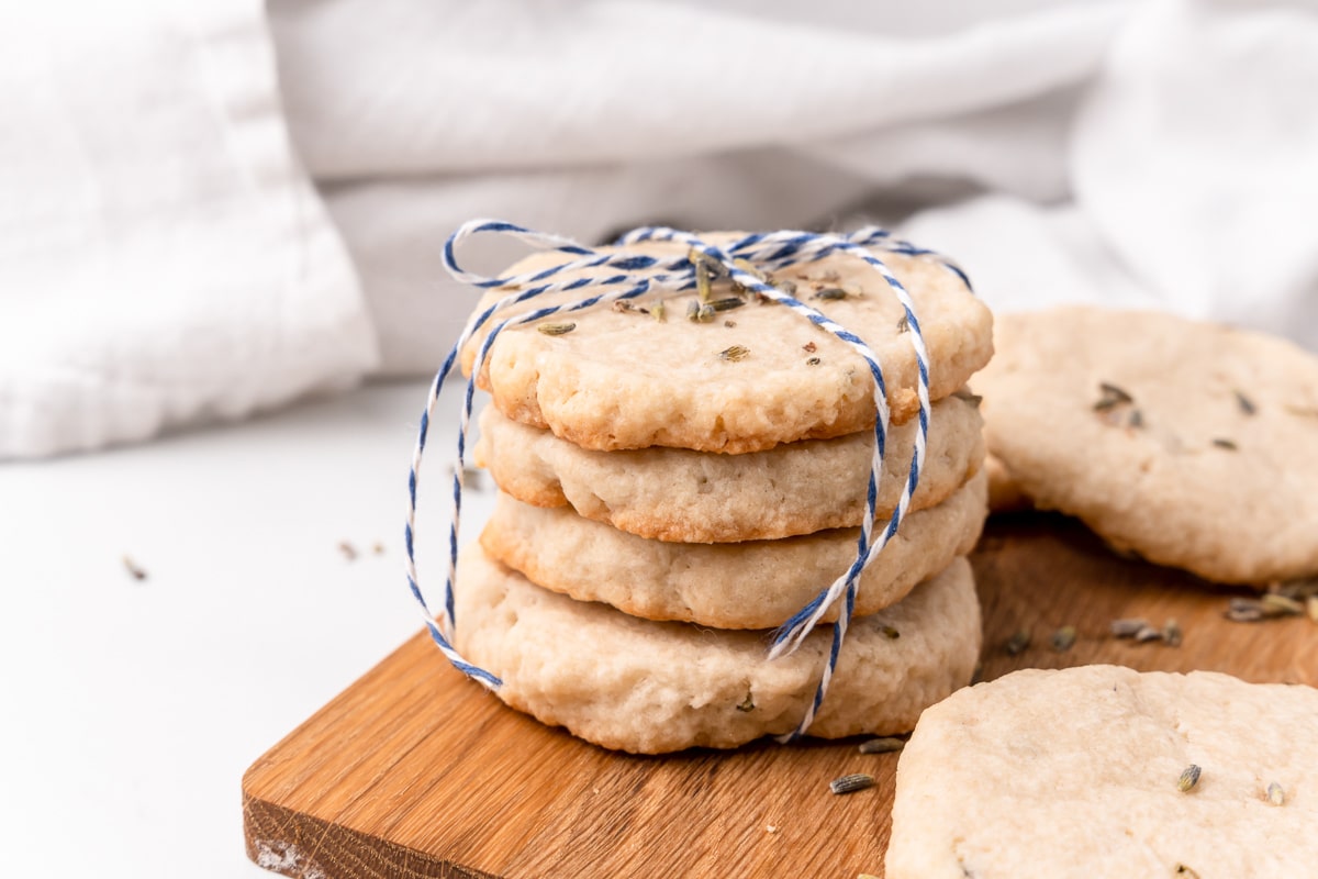 vegan shortbread cookies