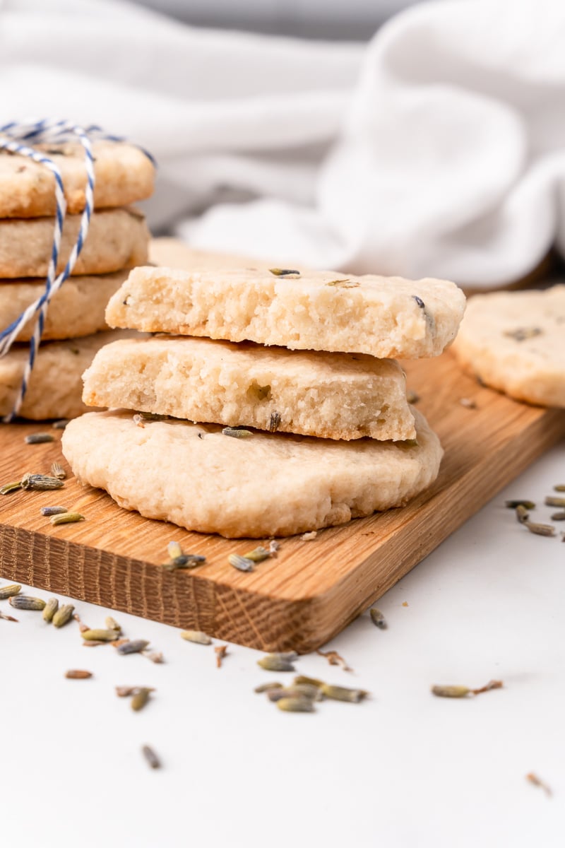 vegan shortbread cookies