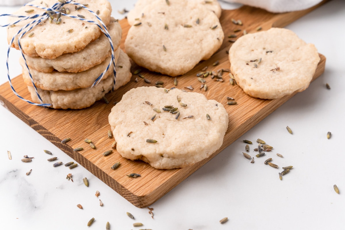 vegan shortbread cookies