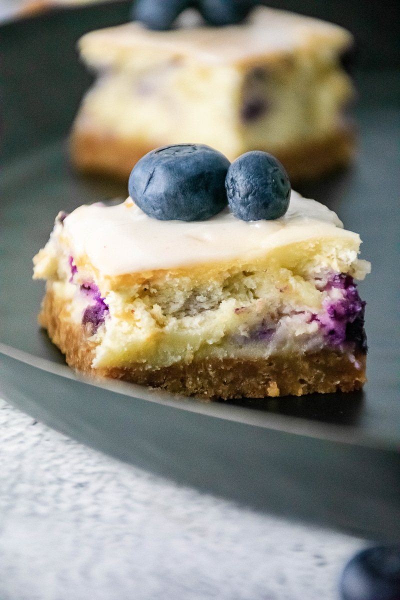 Lemon Blueberry Bars - Oh My Veggies