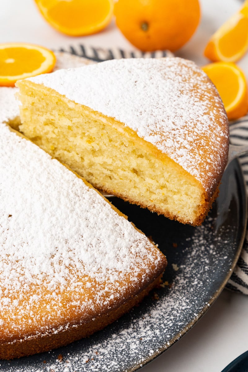 soft and moist olive oil cake