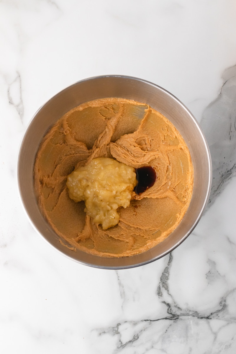 peanut butter banana cookies