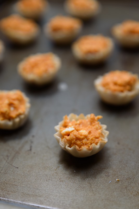 baking pumpkin puffs