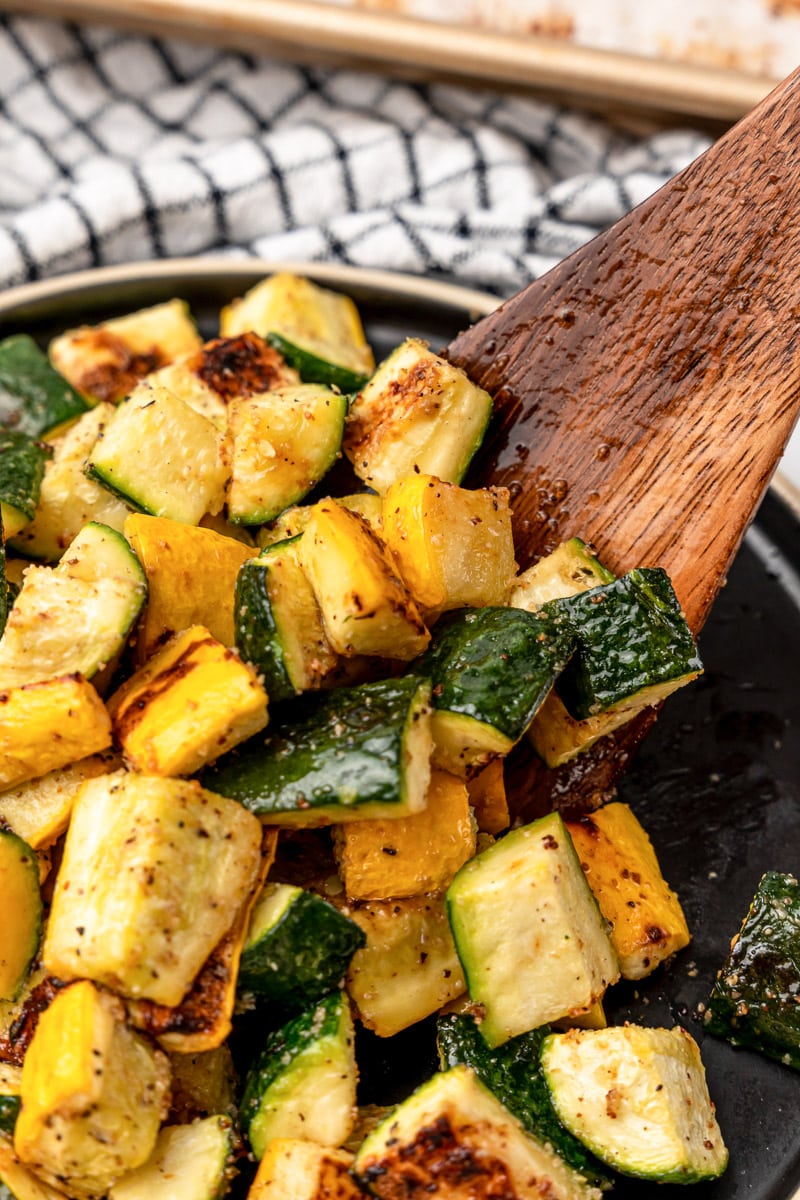 oven roasted zucchini and squash