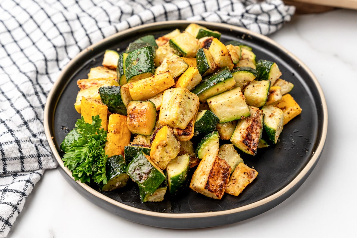 oven roasted zucchini and squash