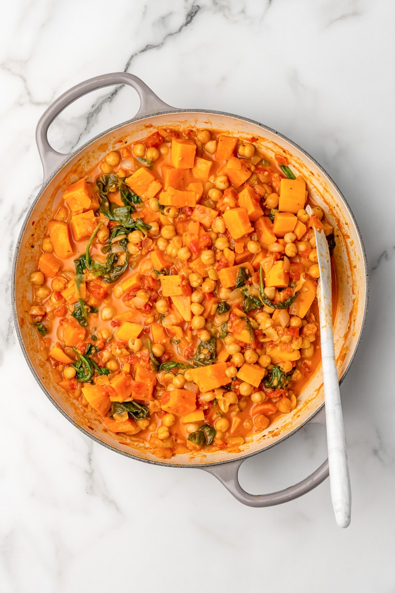 sweet potato chickpea curry