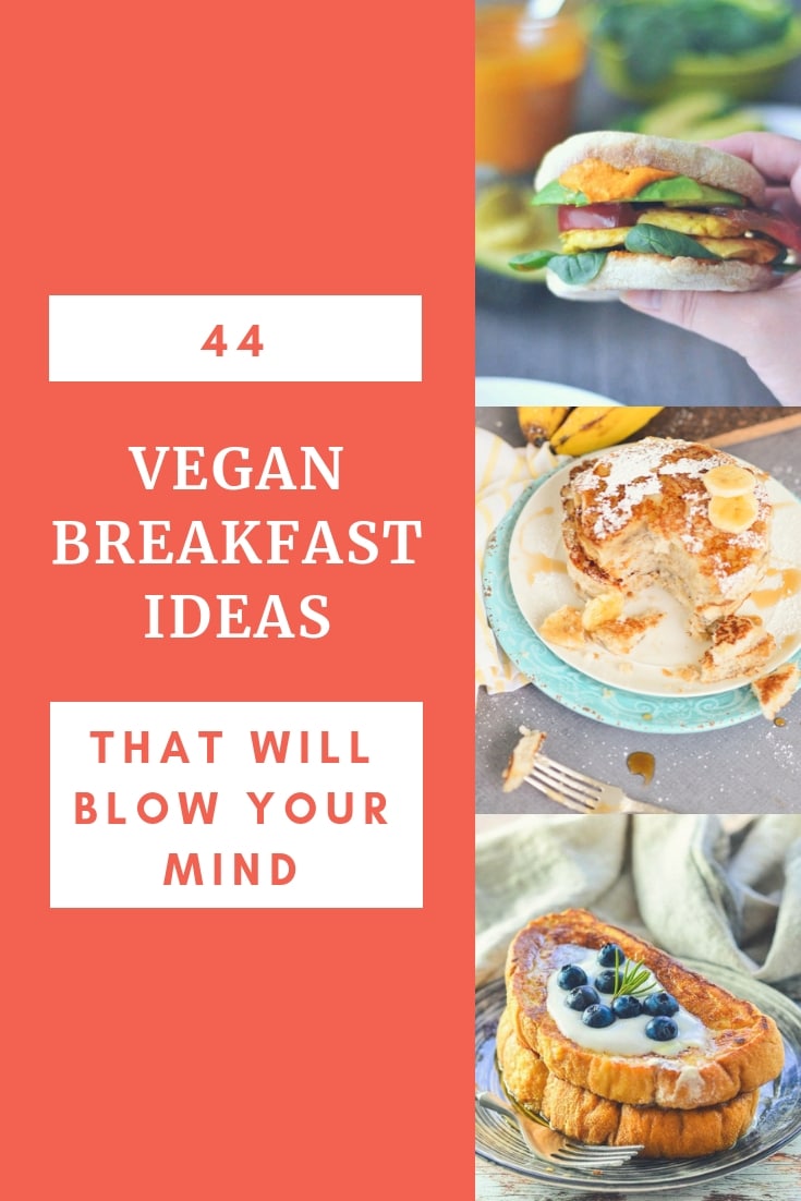 vegetarian, vegan, dairy-free breakfast recipes