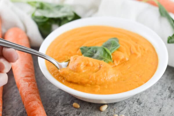 vegan carrot soup