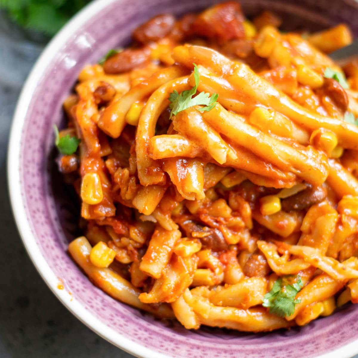 One-Pot Vegan Chili Mac