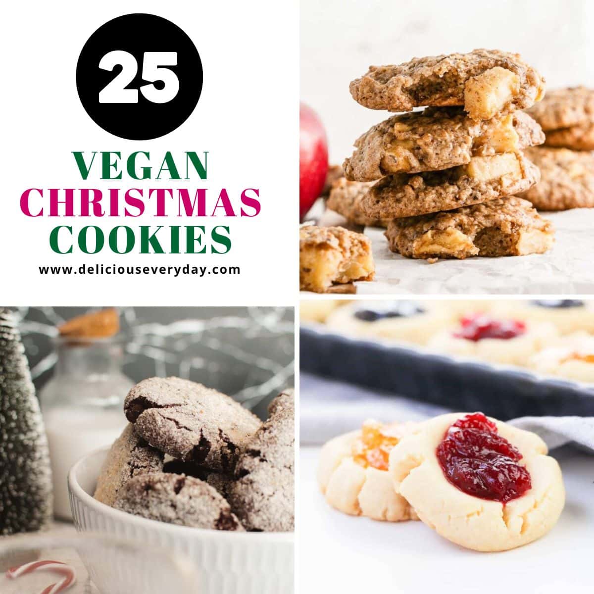 Vegan Christmas cookies recipe