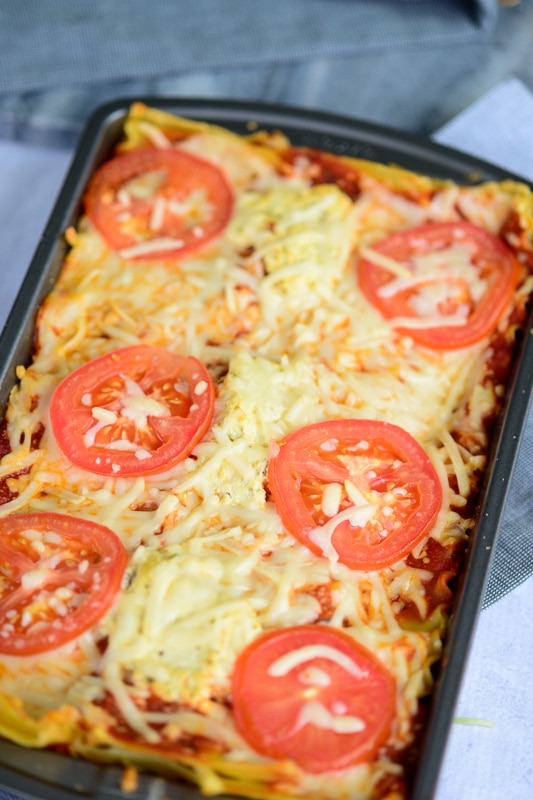 meatless vegan lasagna