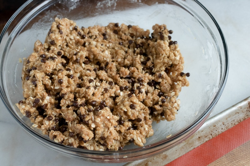 vegan oatmeal cookies cookie dough