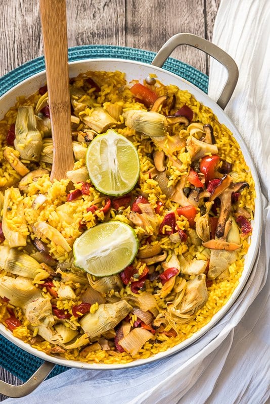 vegan paella