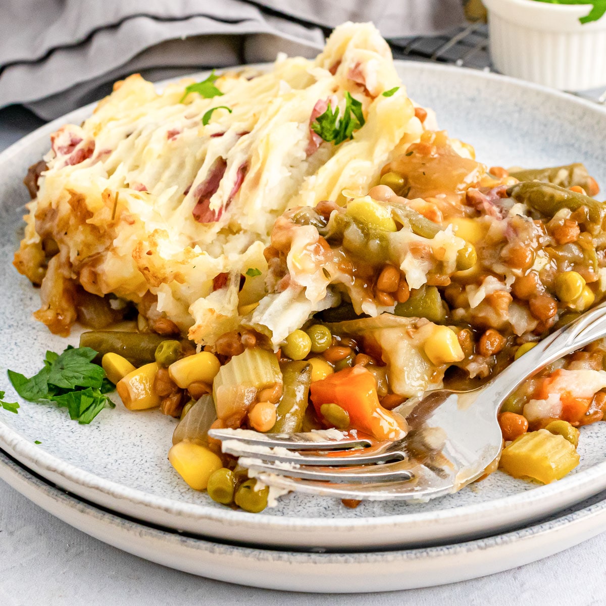 Vegetarian Shepherd's Pie - FeelGoodFoodie