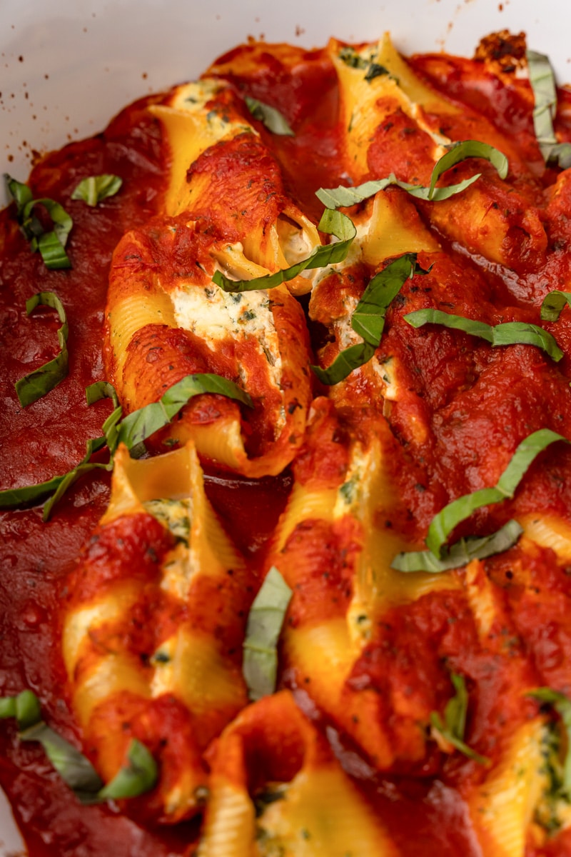 vegan stuffed shells recipe