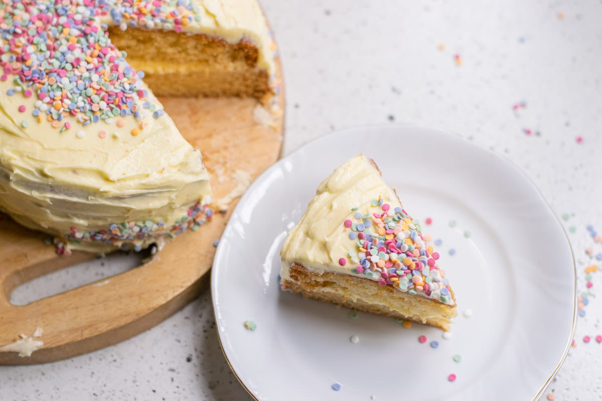 vegan vanilla cake recipe