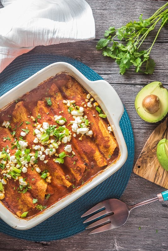 gluten free enchiladas