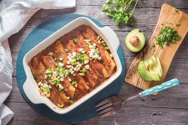 veggie enchiladas