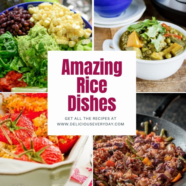Food That Involves Rice 12+ Amazing Rice Dishes - Oh My Veggies