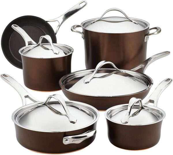 Kitchen Pots and Pans Set Nonstick Induction Cookware Sets -23pc - HomeHero