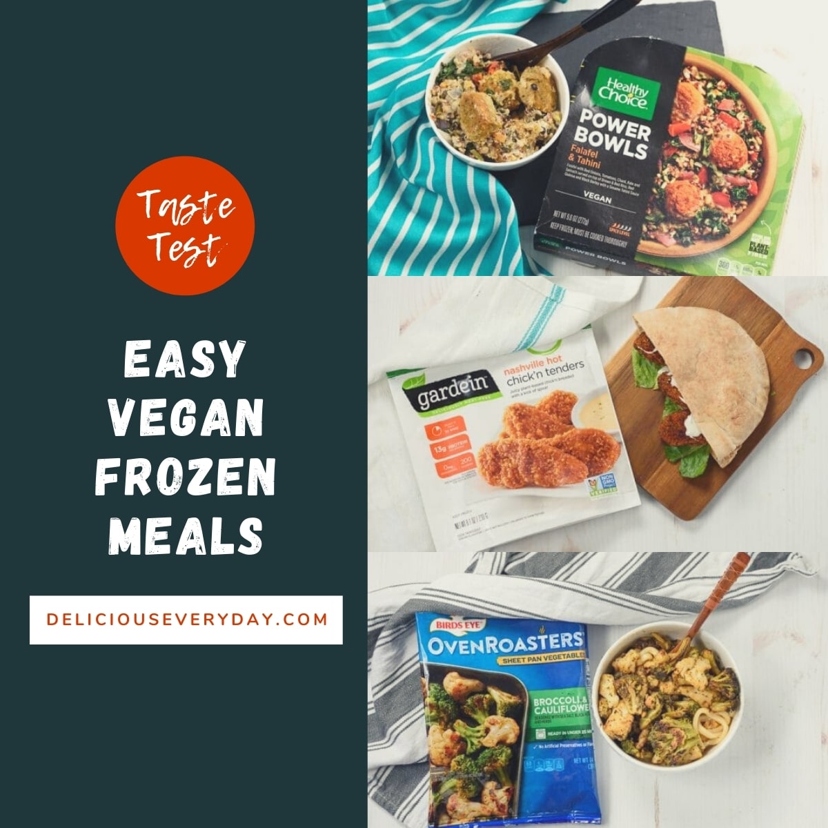 Review Easy Vegan Frozen Meals Oh My Veggies