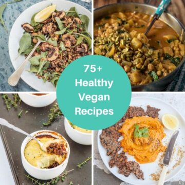 healthy vegan recipes