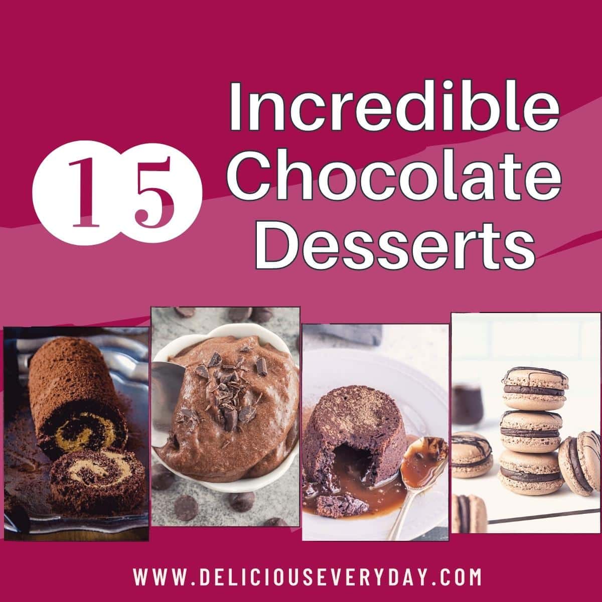 chocolate desserts recipe
