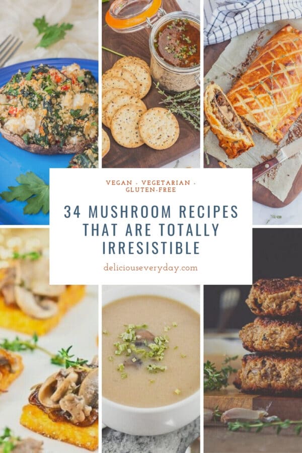 collection of mushroom recipes