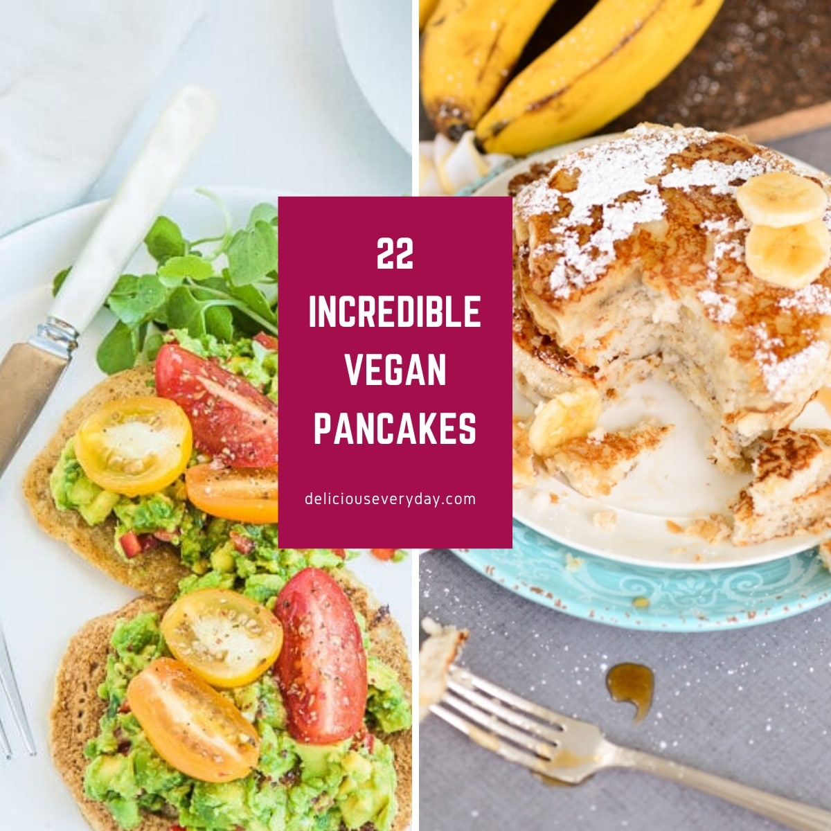 vegan pancake recipes