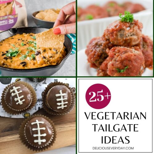 25+ Vegetarian Tailgate Ideas Oh My Veggies