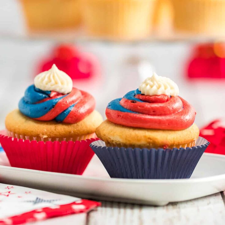 red white blue cupcakes 22 of 22