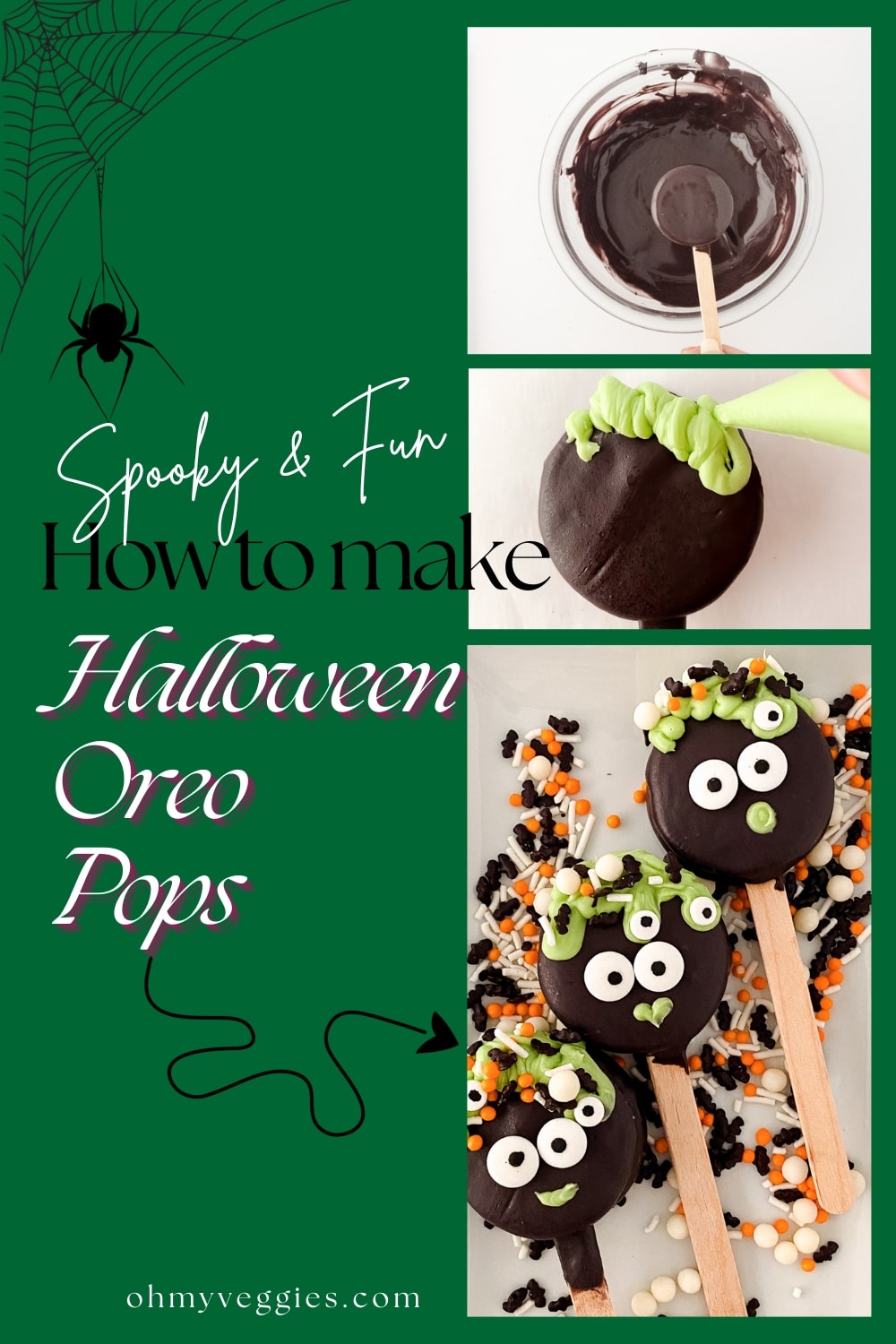 Halloween oreo pops recipe