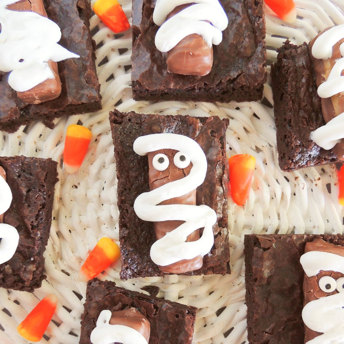 Halloween brownies