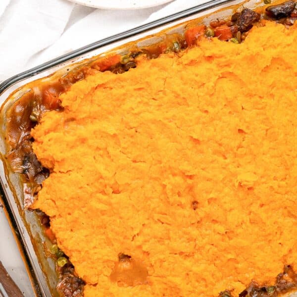 Vegan Sweet Potato Shepherd's Pie - Oh My Veggies
