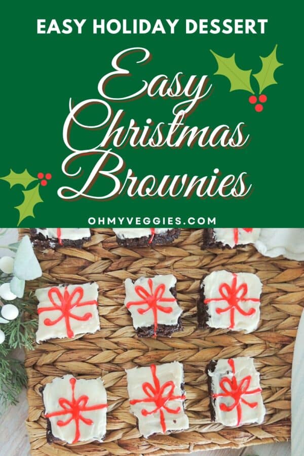 Brownies regalo di Natale
